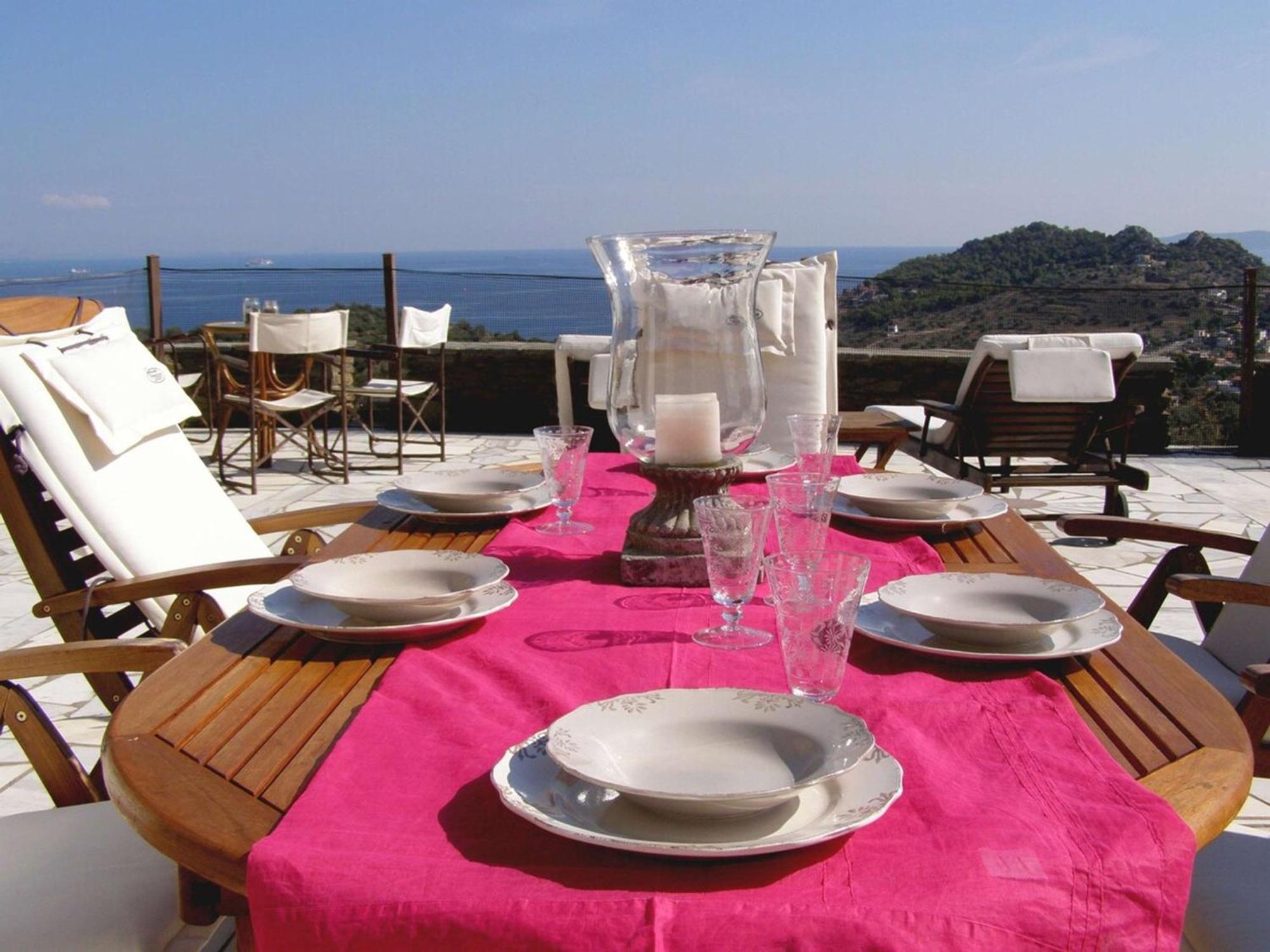 Saronic Citadel Seaside Villa Salamis Buitenkant foto