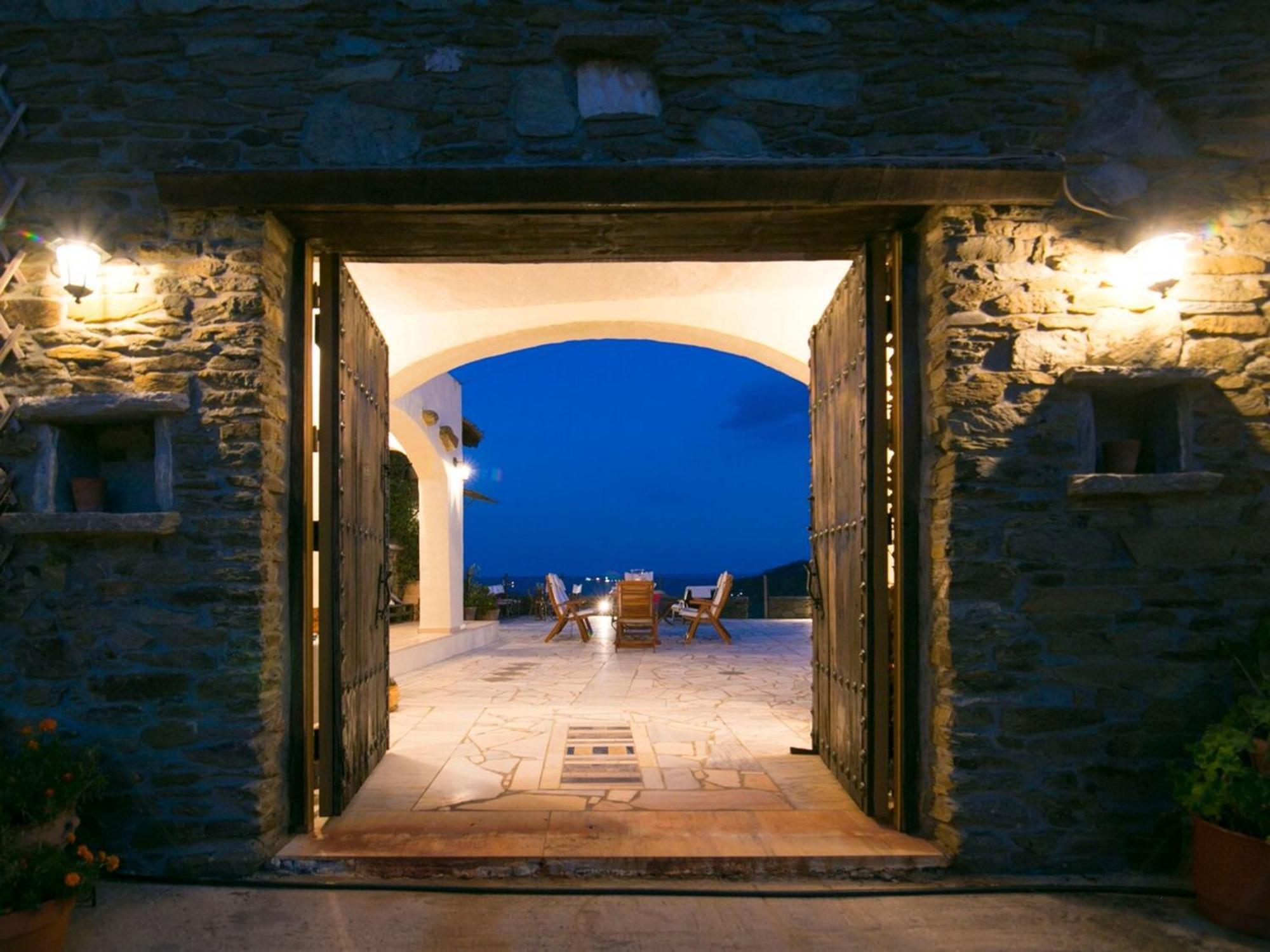 Saronic Citadel Seaside Villa Salamis Buitenkant foto